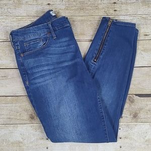 Madewell Skinny Skinny Zippered Ankle Jeans